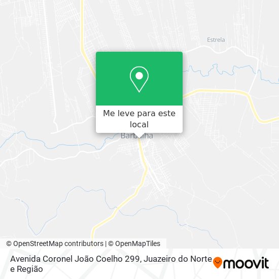 Avenida Coronel João Coelho 299 mapa