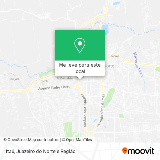 Itaú mapa