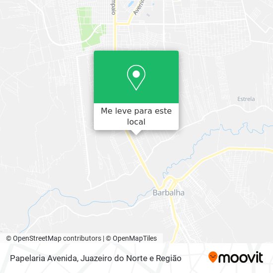 Papelaria Avenida mapa