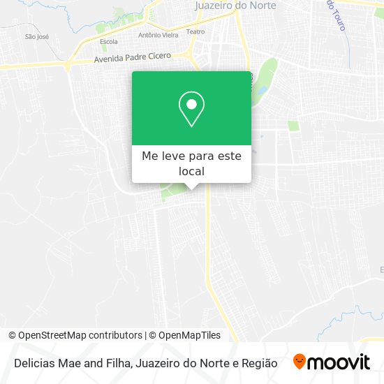 Delicias Mae and Filha mapa