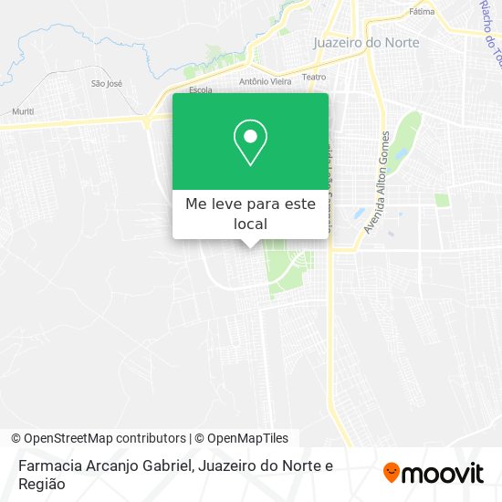 Farmacia Arcanjo Gabriel mapa