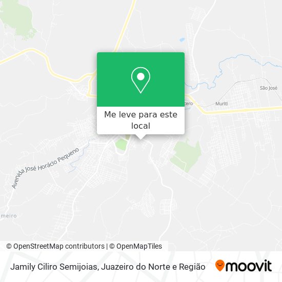 Jamily Ciliro Semijoias mapa