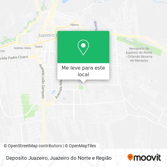 Deposito Juazeiro mapa