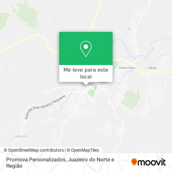 Promova Personalizados mapa