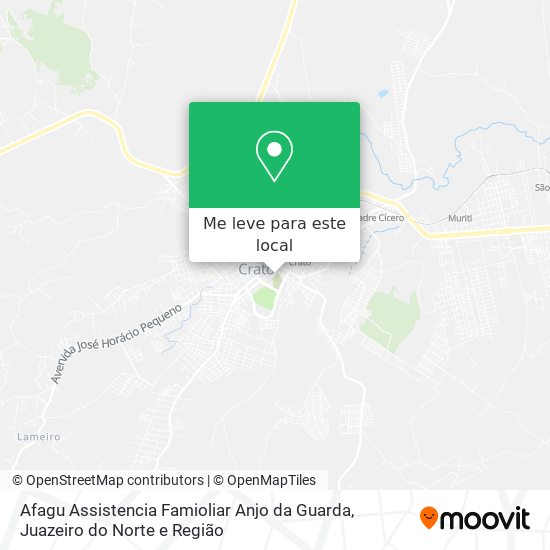 Afagu Assistencia Famioliar Anjo da Guarda mapa