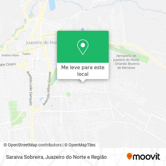 Saraiva Sobreira mapa
