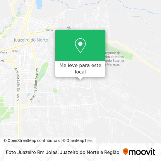 Foto Juazeiro Rm Joias mapa