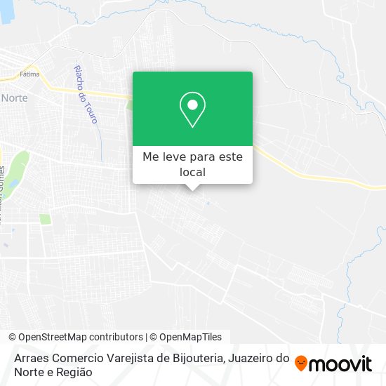 Arraes Comercio Varejista de Bijouteria mapa