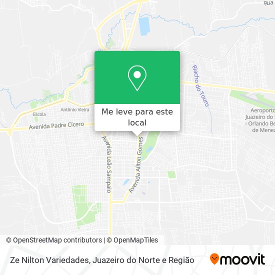 Ze Nilton Variedades mapa
