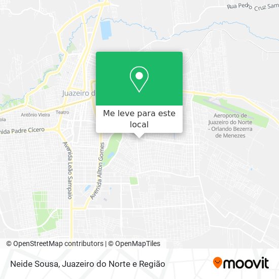 Neide Sousa mapa