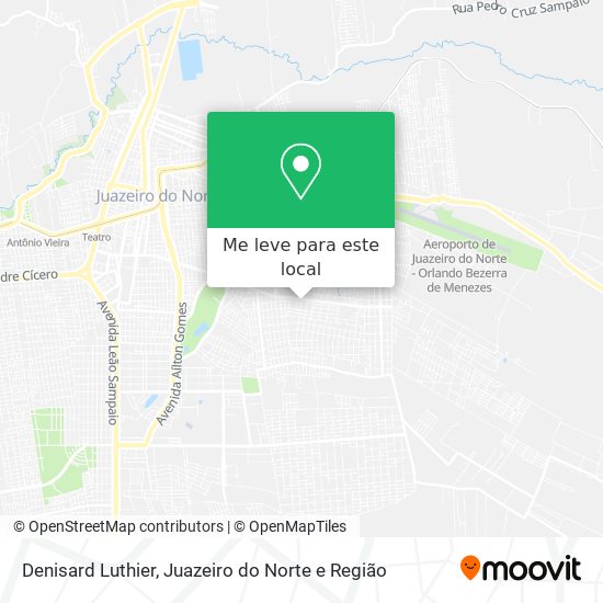 Denisard Luthier mapa