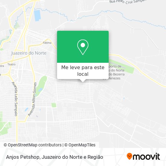 Anjos Petshop mapa