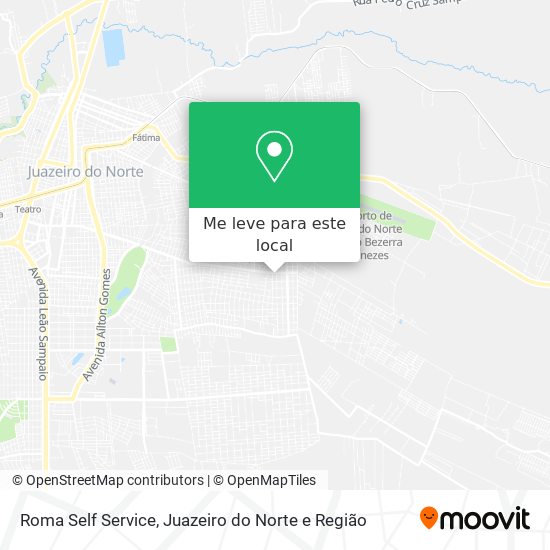 Roma Self Service mapa