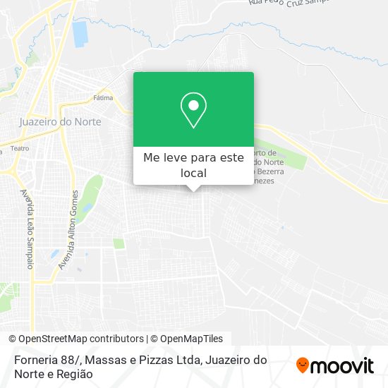 Forneria 88 / , Massas e Pizzas Ltda mapa