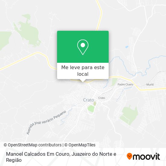 Manoel Calcados Em Couro mapa