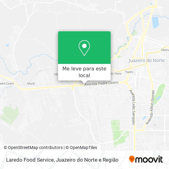 Laredo Food Service mapa