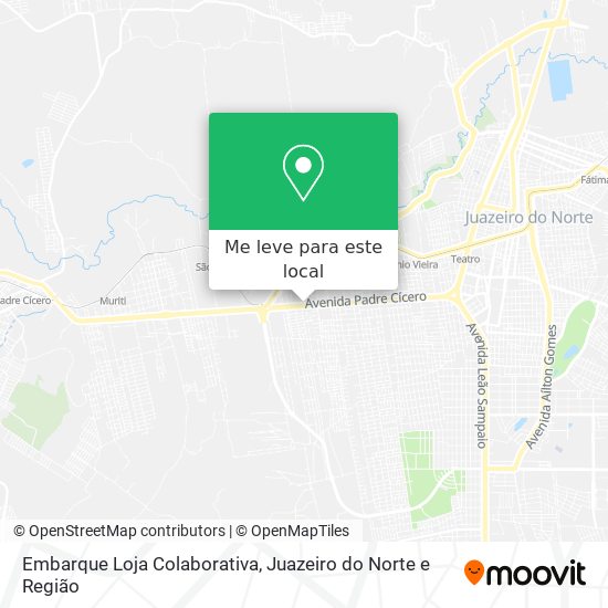Embarque Loja Colaborativa mapa