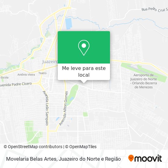 Movelaria Belas Artes mapa