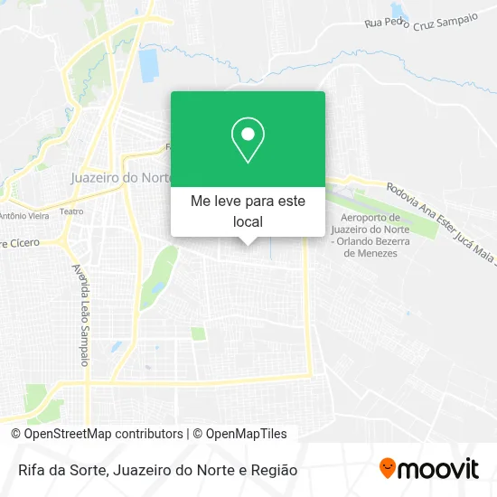 Rifa da Sorte mapa