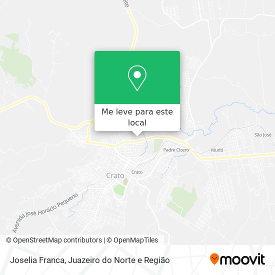 Joselia Franca mapa