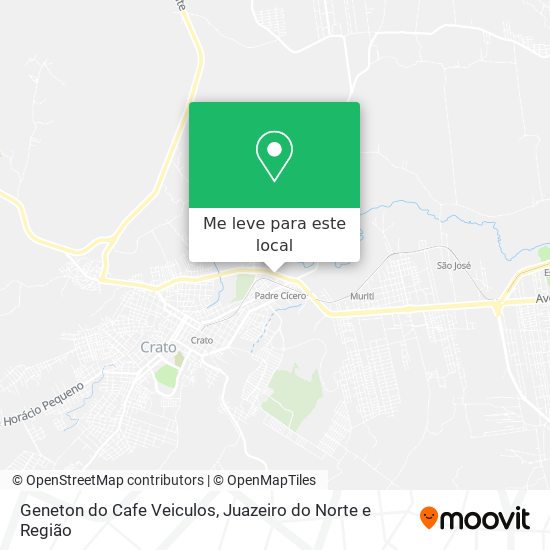 Geneton do Cafe Veiculos mapa