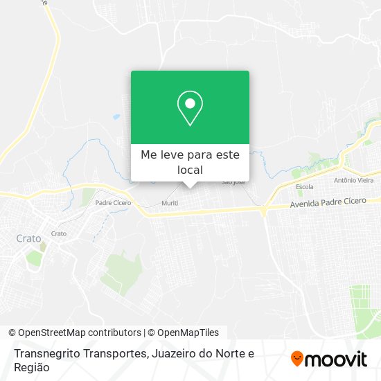 Transnegrito Transportes mapa