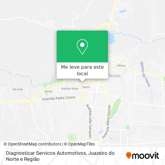 Diagnosticar Servicos Automotivos mapa