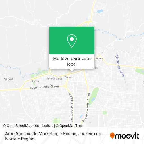 Ame Agencia de Marketing e Ensino mapa