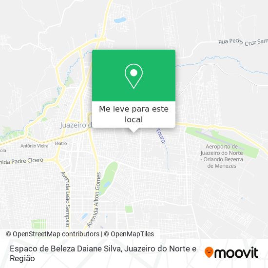 Espaco de Beleza Daiane Silva mapa