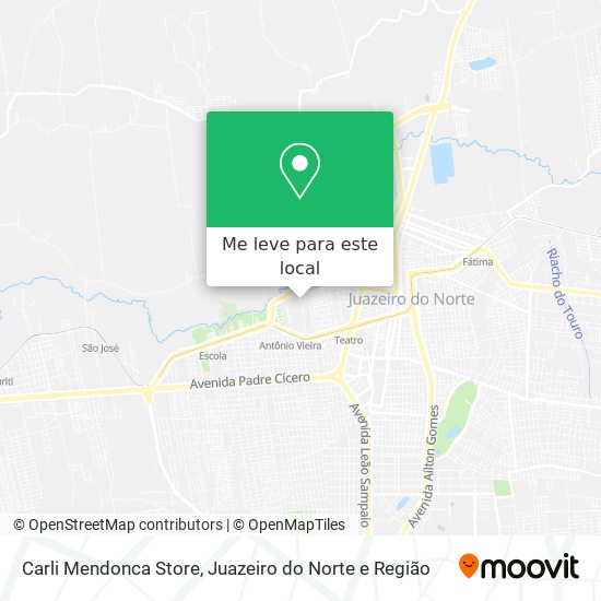 Carli Mendonca Store mapa