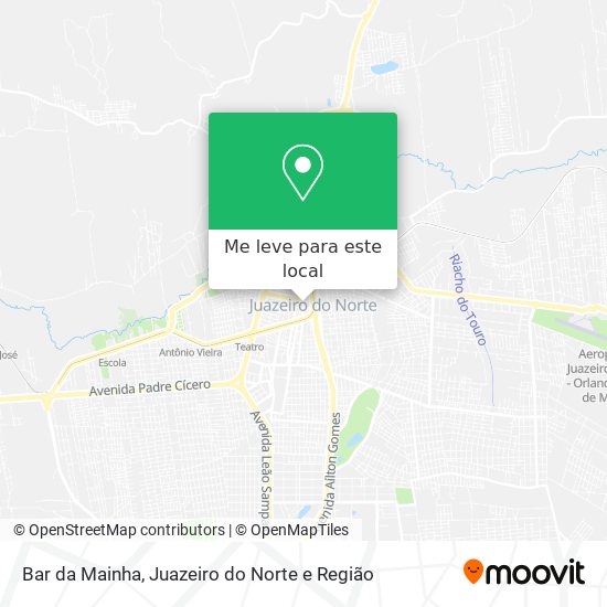 Bar da Mainha mapa