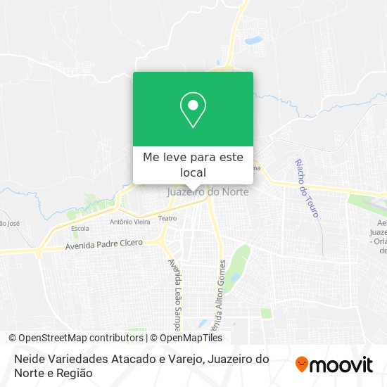 Neide Variedades Atacado e Varejo mapa