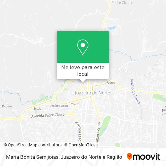 Maria Bonita Semijoias mapa