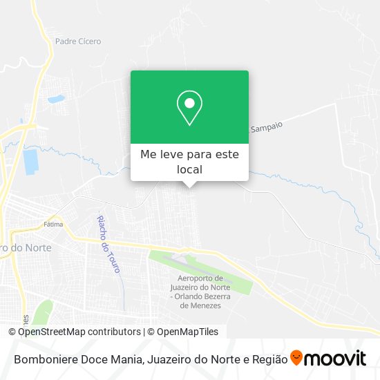 Bomboniere Doce Mania mapa