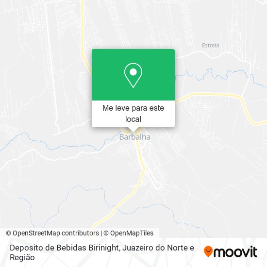 Deposito de Bebidas Birinight mapa