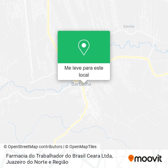 Farmacia do Trabalhador do Brasil Ceara Ltda mapa