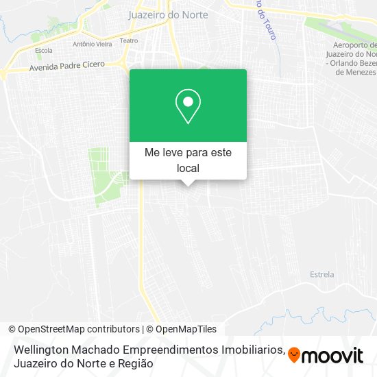 Wellington Machado Empreendimentos Imobiliarios mapa