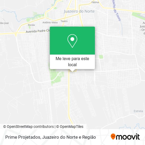 Prime Projetados mapa