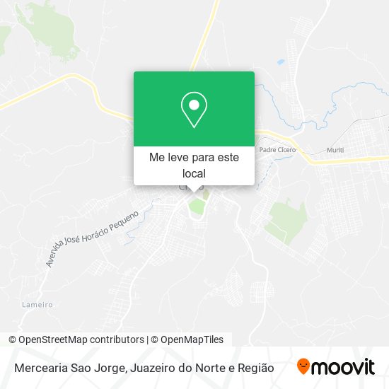 Mercearia Sao Jorge mapa