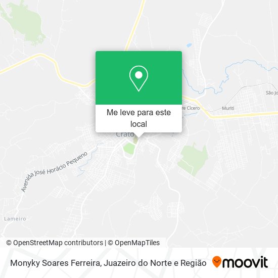 Monyky Soares Ferreira mapa