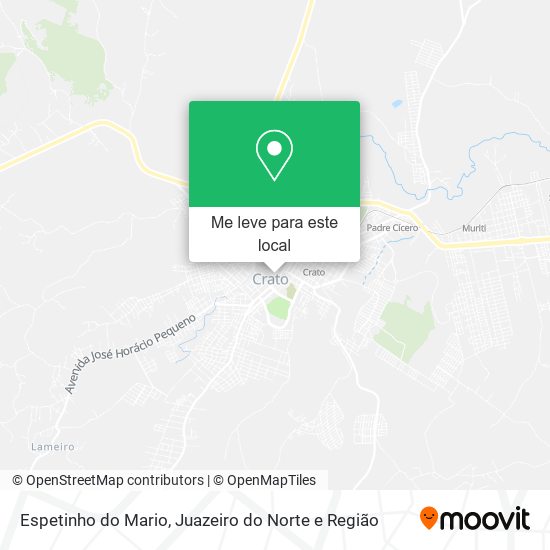 Espetinho do Mario mapa