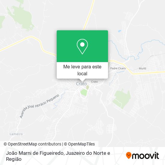 João Marni de Figueiredo mapa