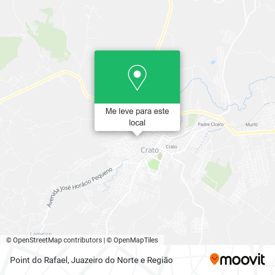 Point do Rafael mapa