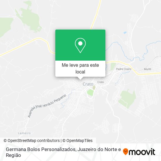 Germana Bolos Personalizados mapa