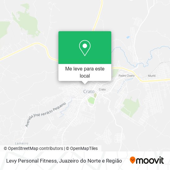 Levy Personal Fitness mapa