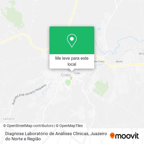 Diagnose Laboratório de Análises Clínicas mapa