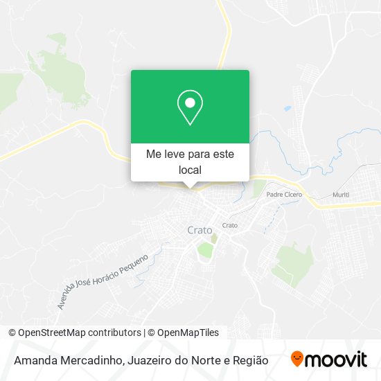 Amanda Mercadinho mapa