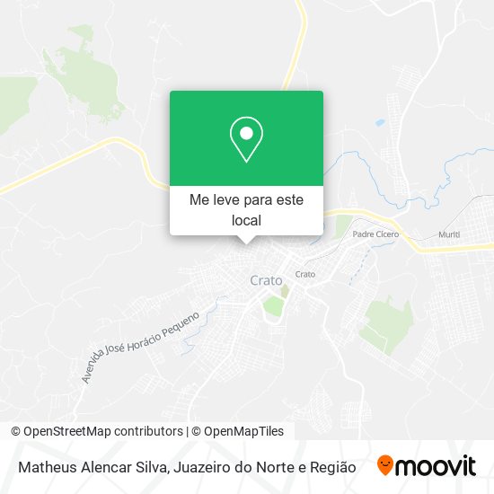 Matheus Alencar Silva mapa