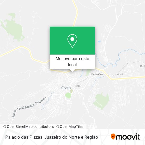Palacio das Pizzas mapa