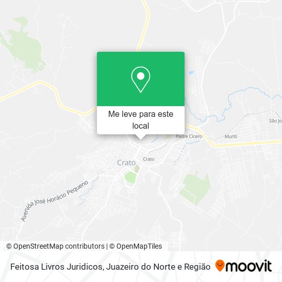 Feitosa Livros Juridicos mapa